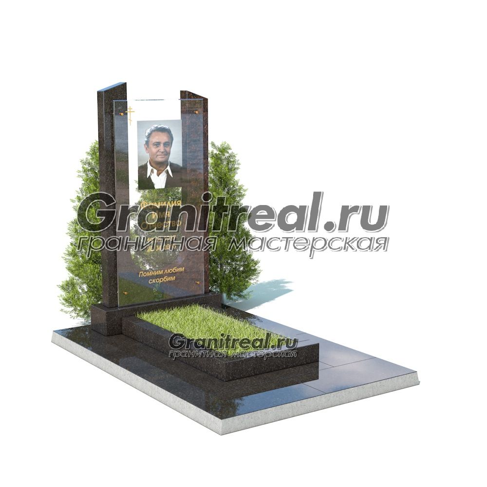 Памятник из стекла Памятник из стекла