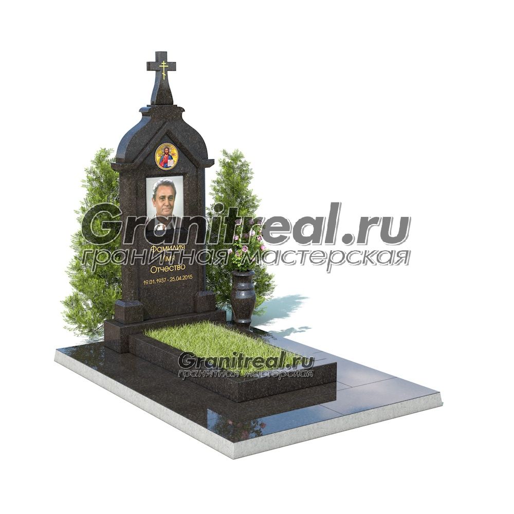 Памятник в виде часовни Памятник в виде часовни