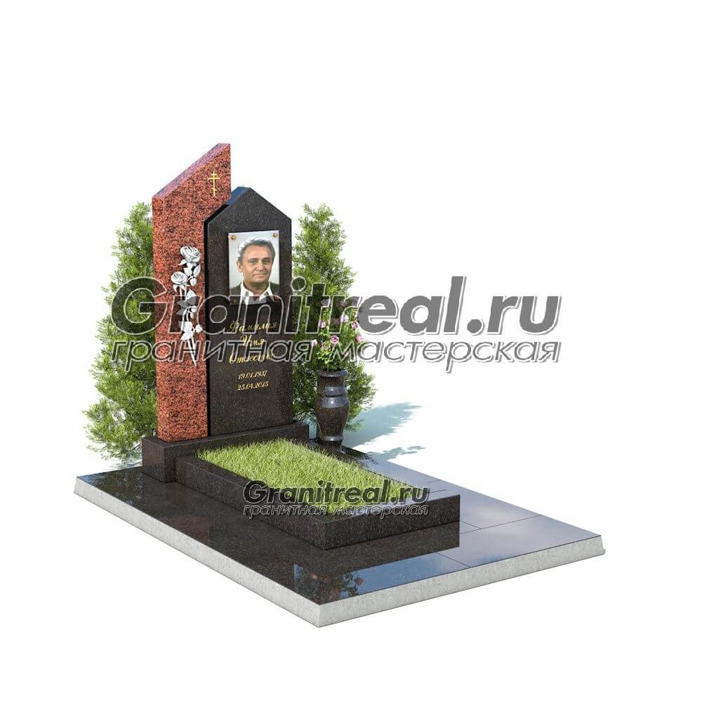 Комбинированный памятник Комбинированный памятник