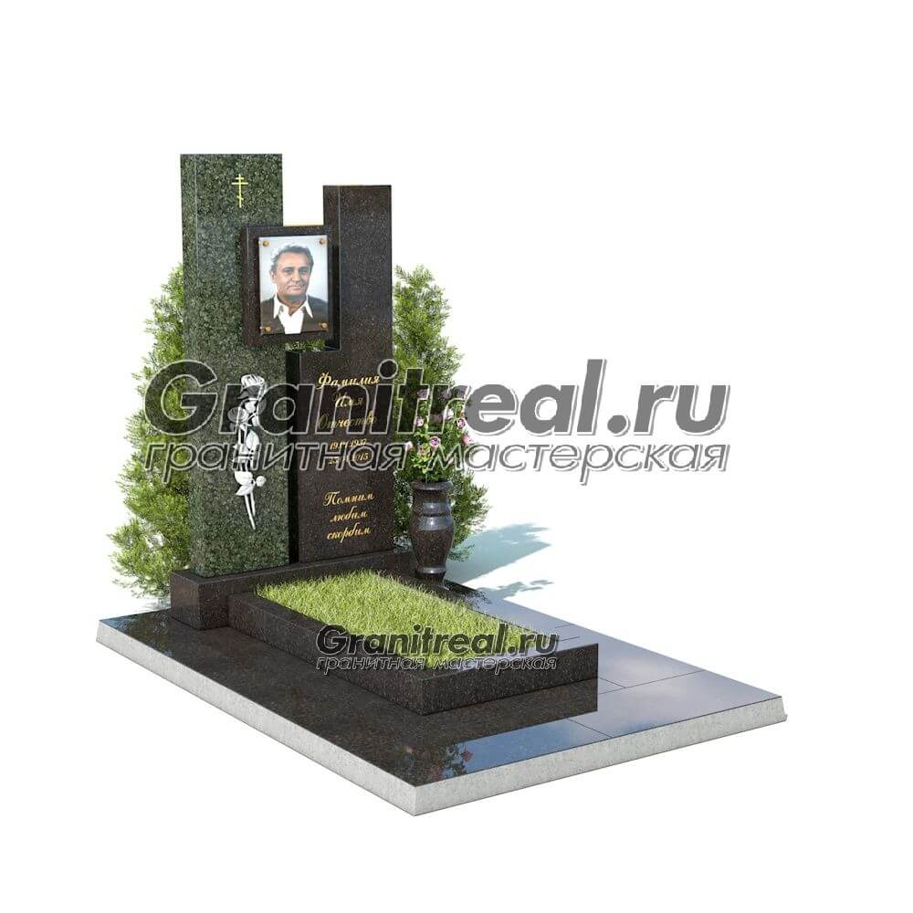 Комбинированный памятник Комбинированный памятник