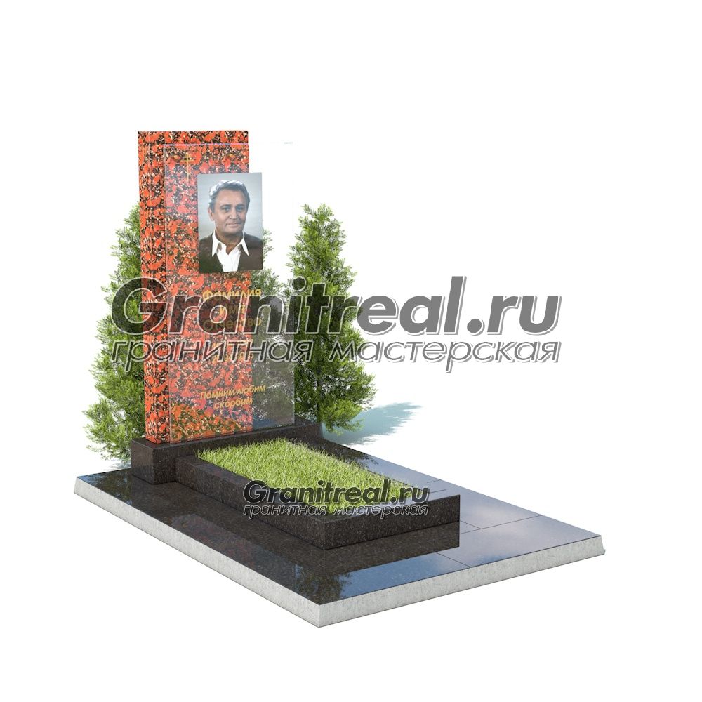 Памятник из стекла Памятник из стекла