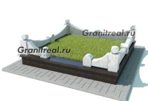 мраморная ограда на могилу