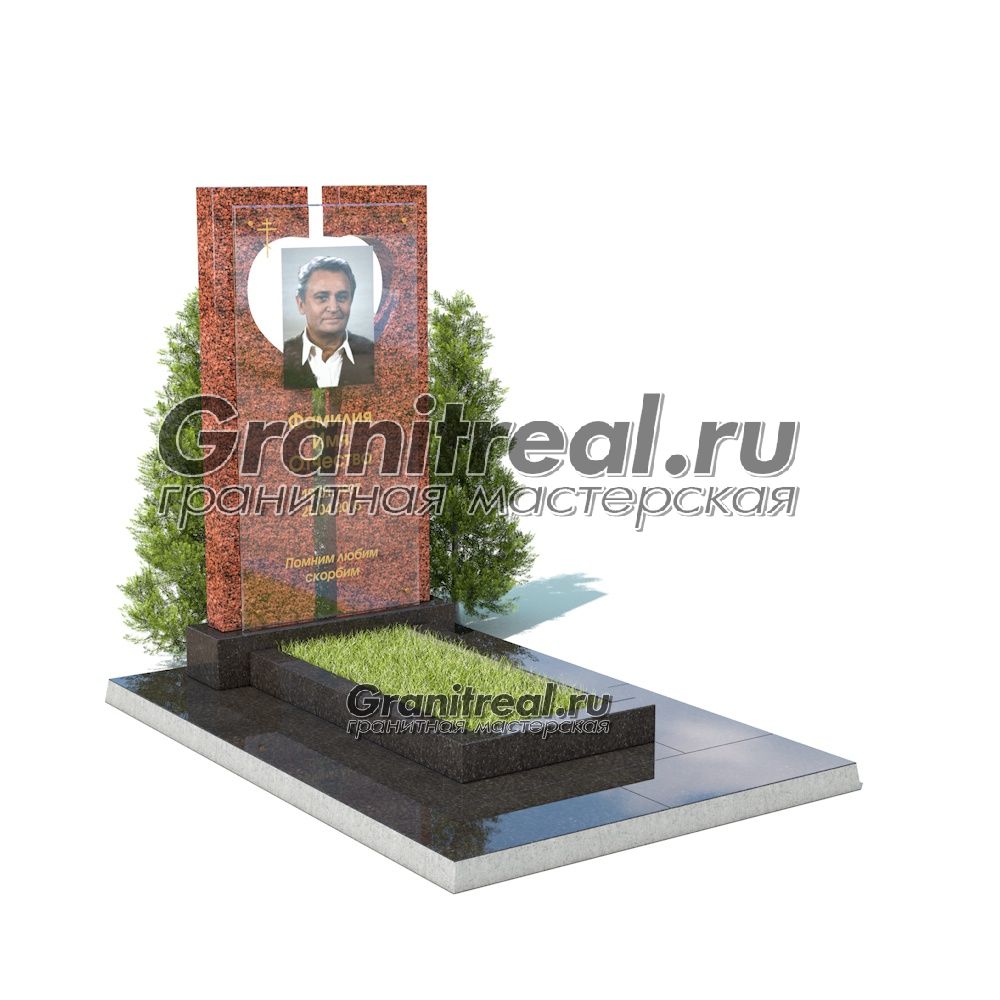 Памятник из стекла Памятник из стекла