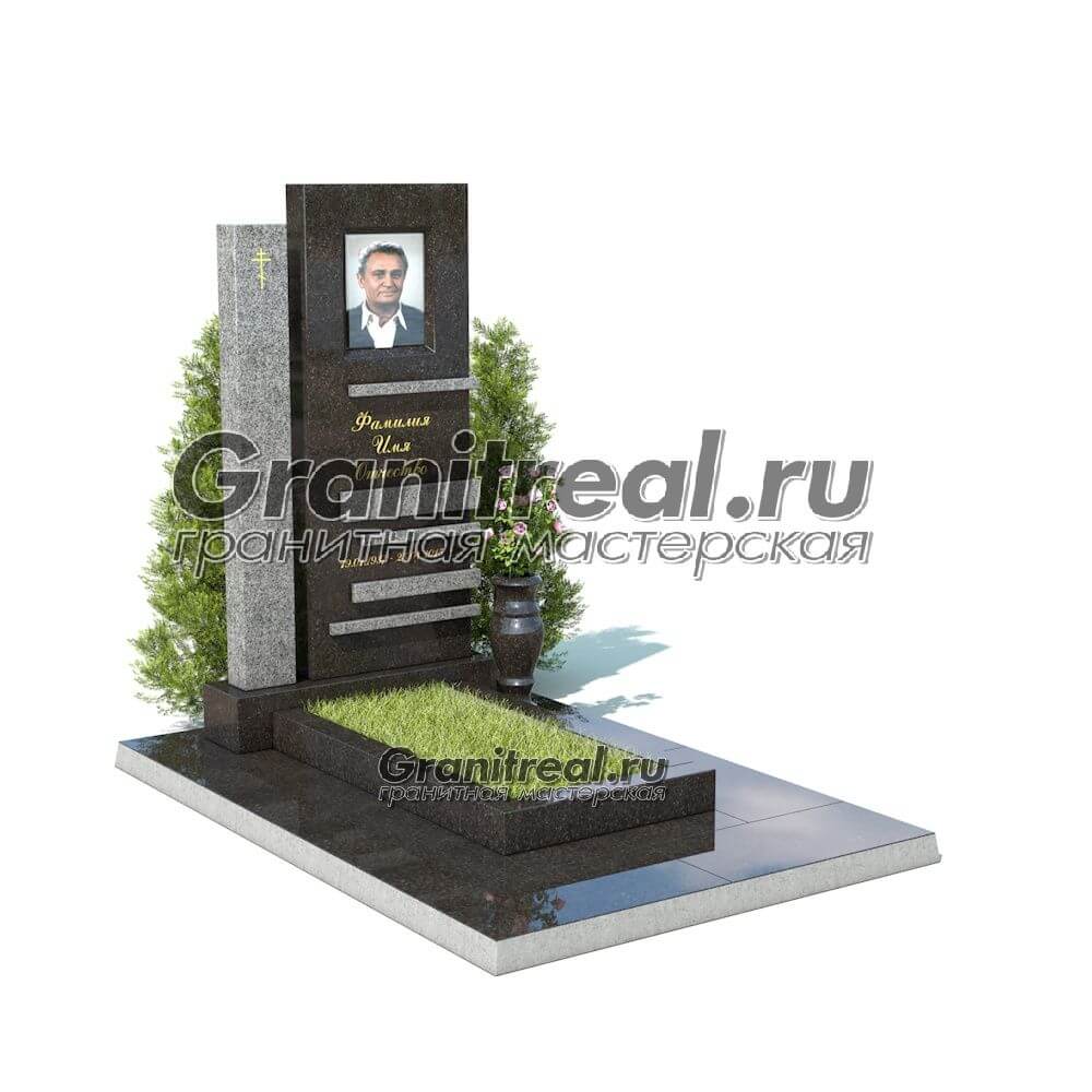 Комбинированный памятник Комбинированный памятник