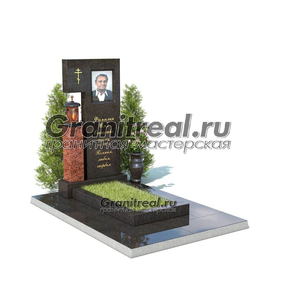 Комбинированный памятник Комбинированный памятник