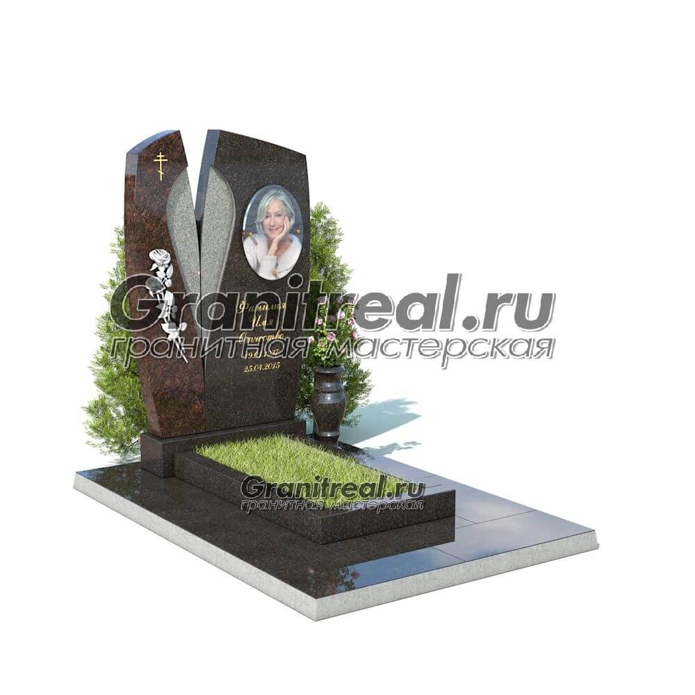 Комбинированный памятник Комбинированный памятник