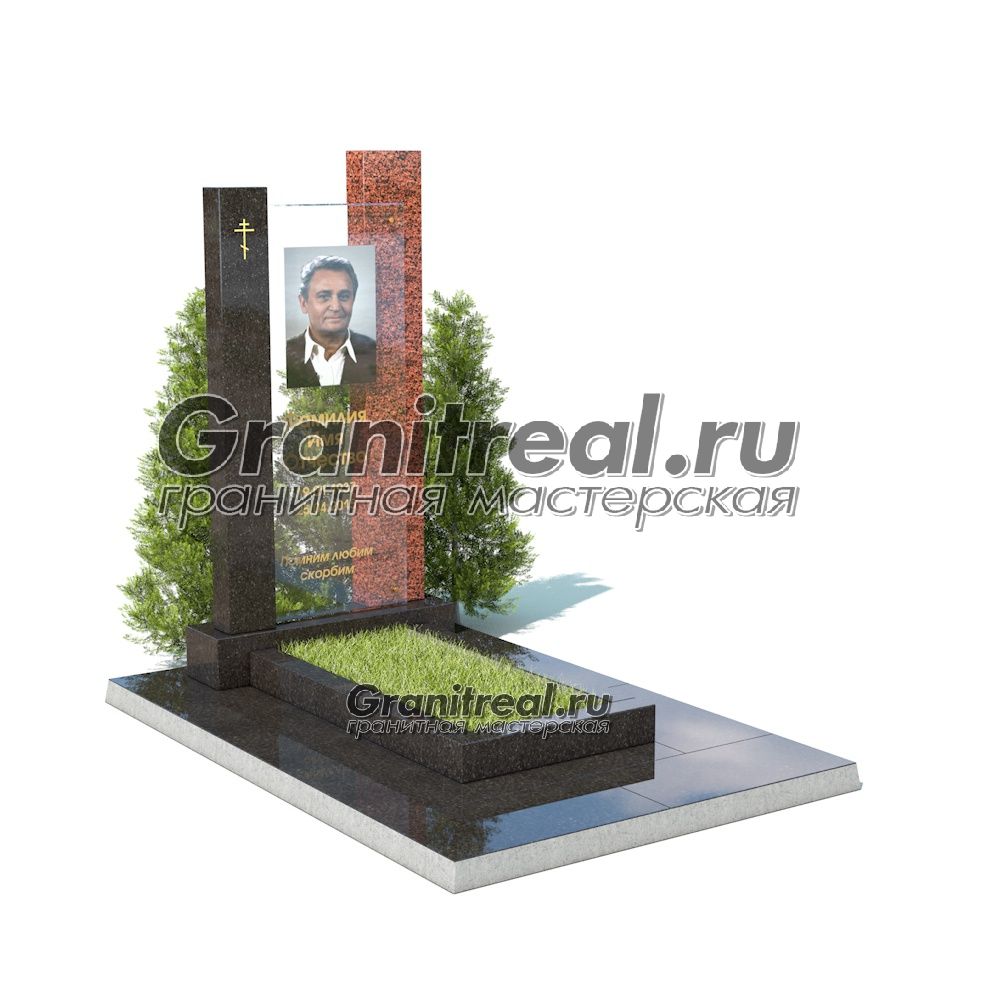 Памятник из стекла Памятник из стекла