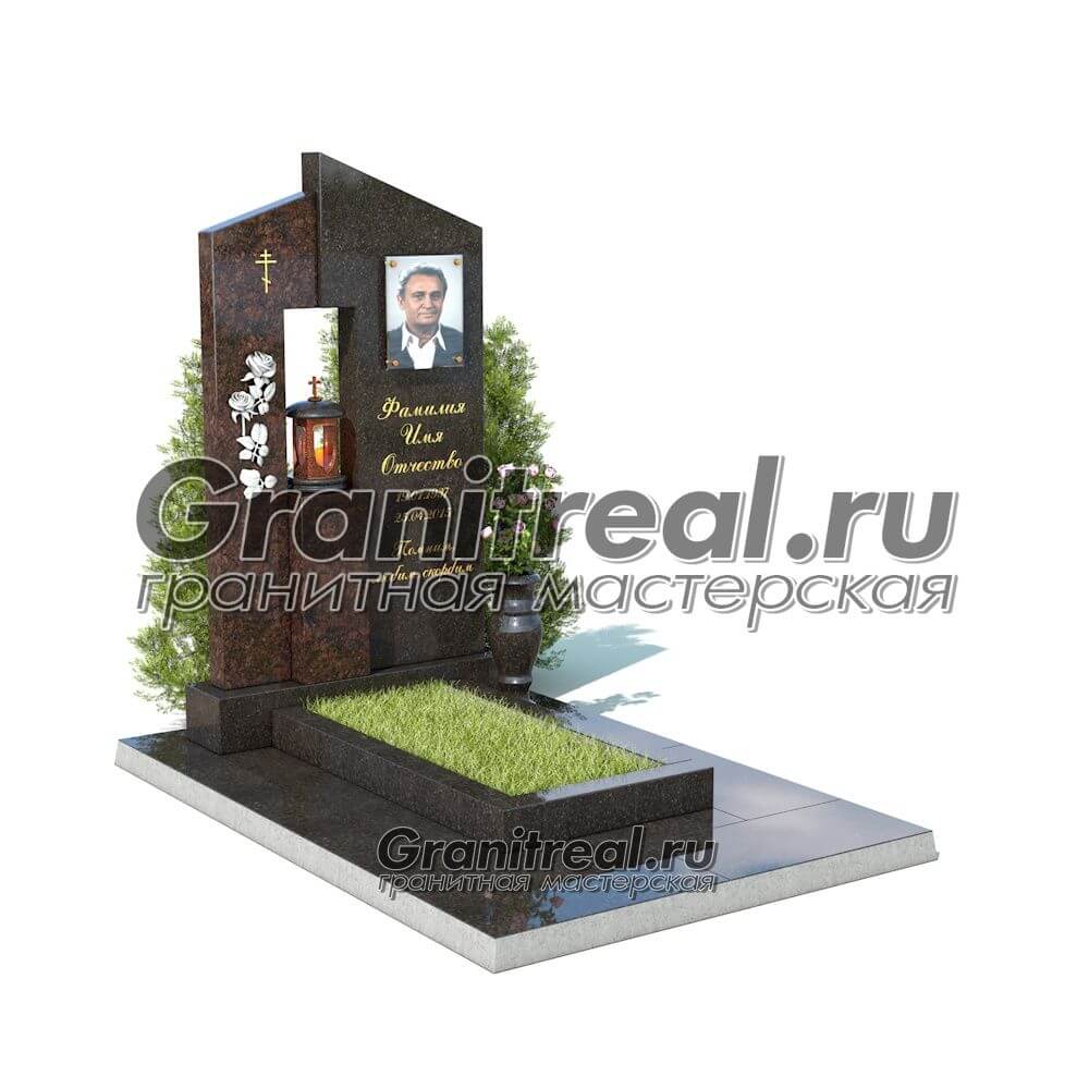 Комбинированный памятник Комбинированный памятник