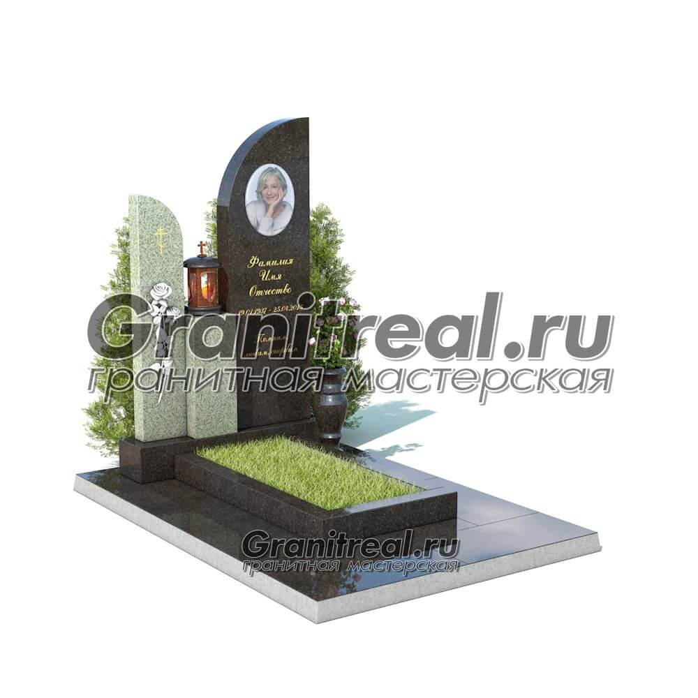 Комбинированный памятник Комбинированный памятник
