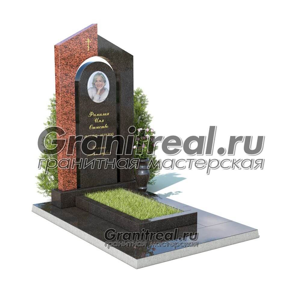 Комбинированный памятник Комбинированный памятник