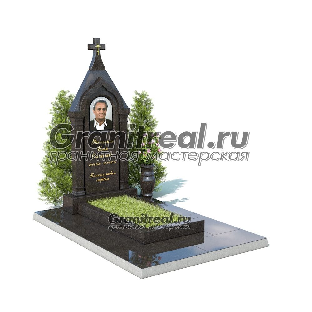 Памятник в виде часовни Памятник в виде часовни