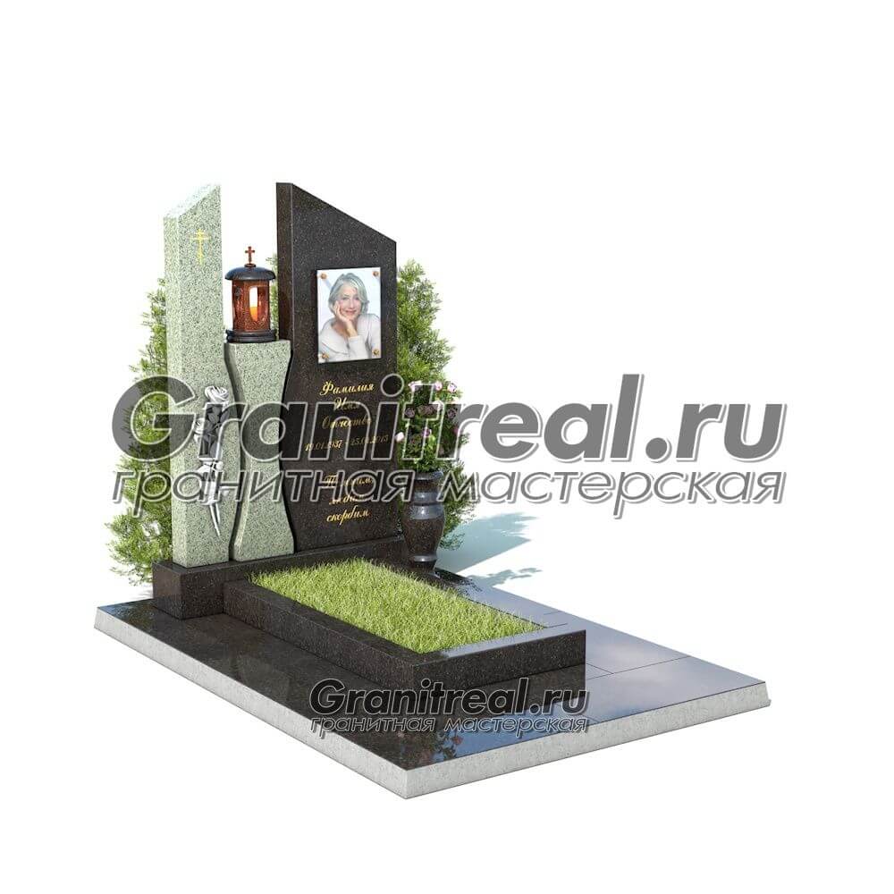 Комбинированный памятник Комбинированный памятник