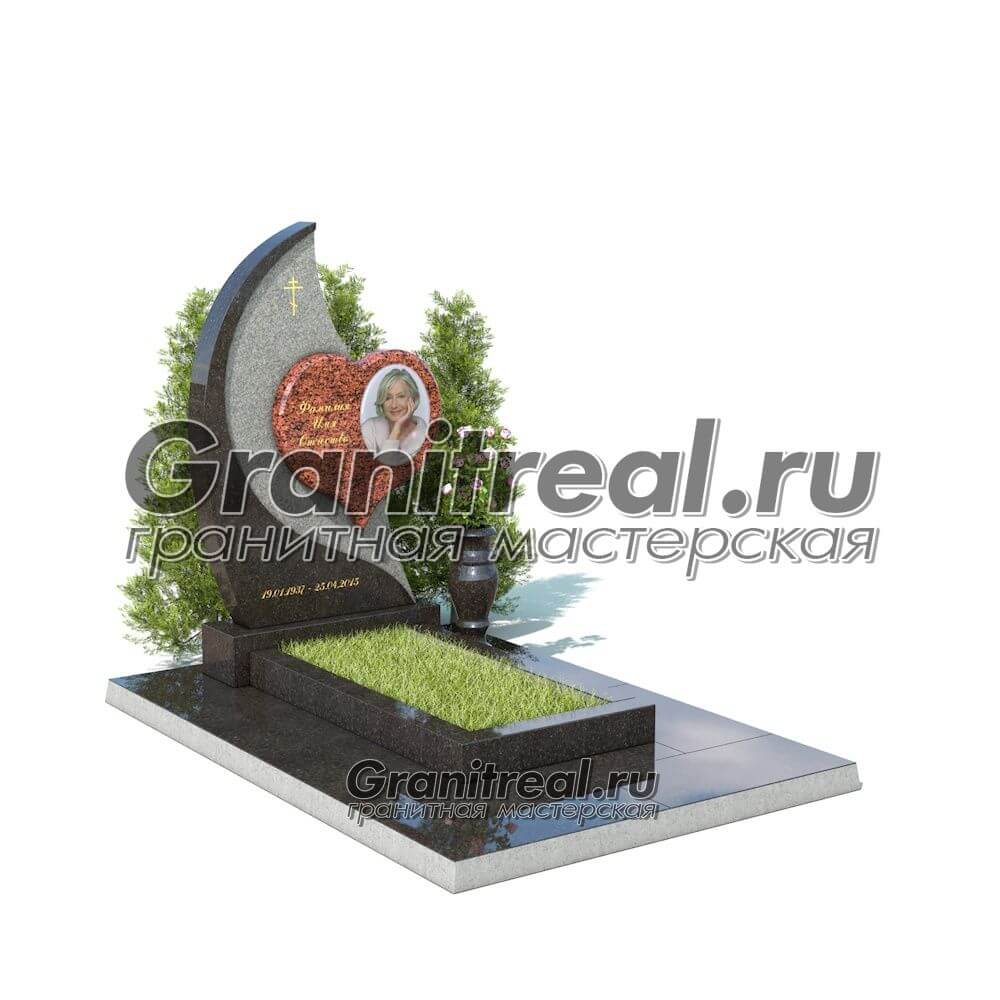 Комбинированный памятник Комбинированный памятник