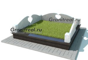 мраморная ограда на могилу