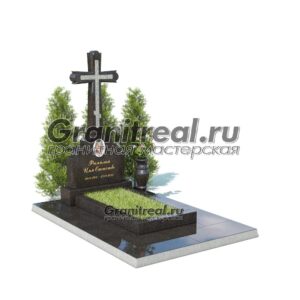 Памятник с крестом