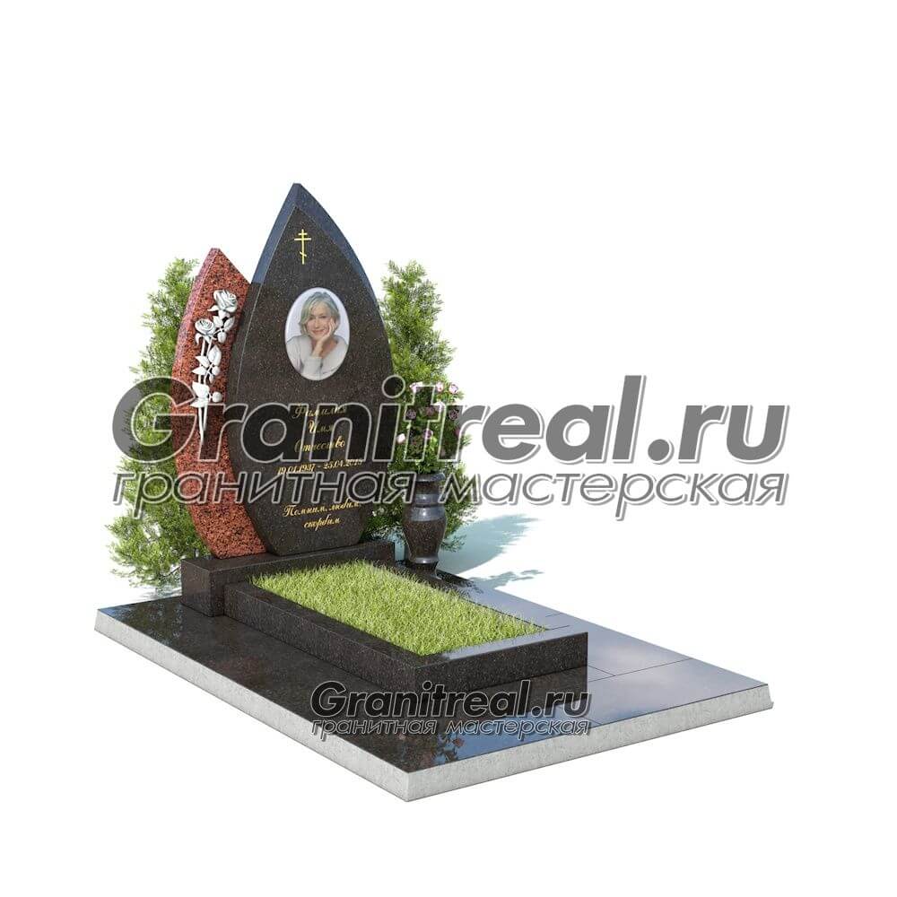 Комбинированный памятник Комбинированный памятник