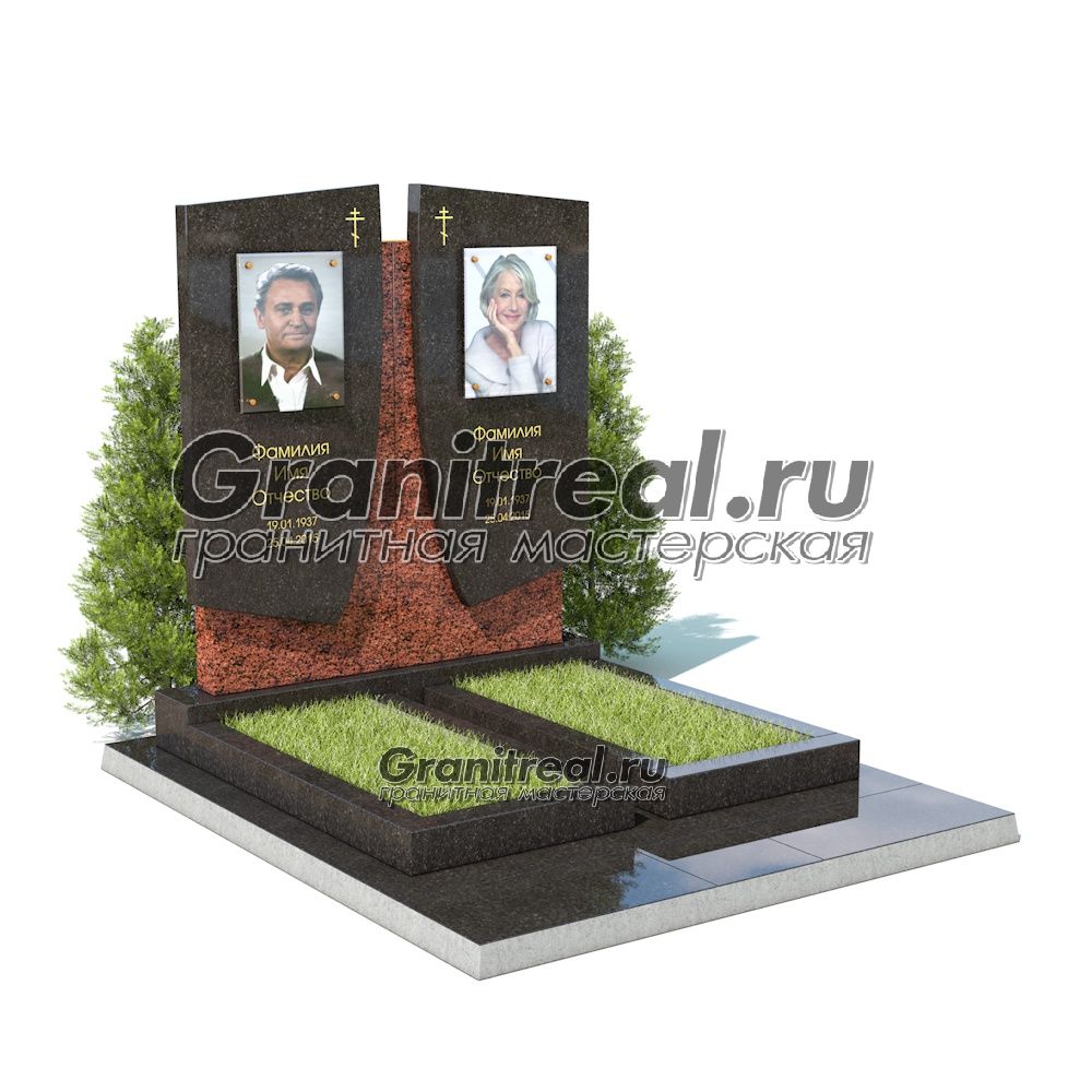 Памятник двойной Памятник двойной