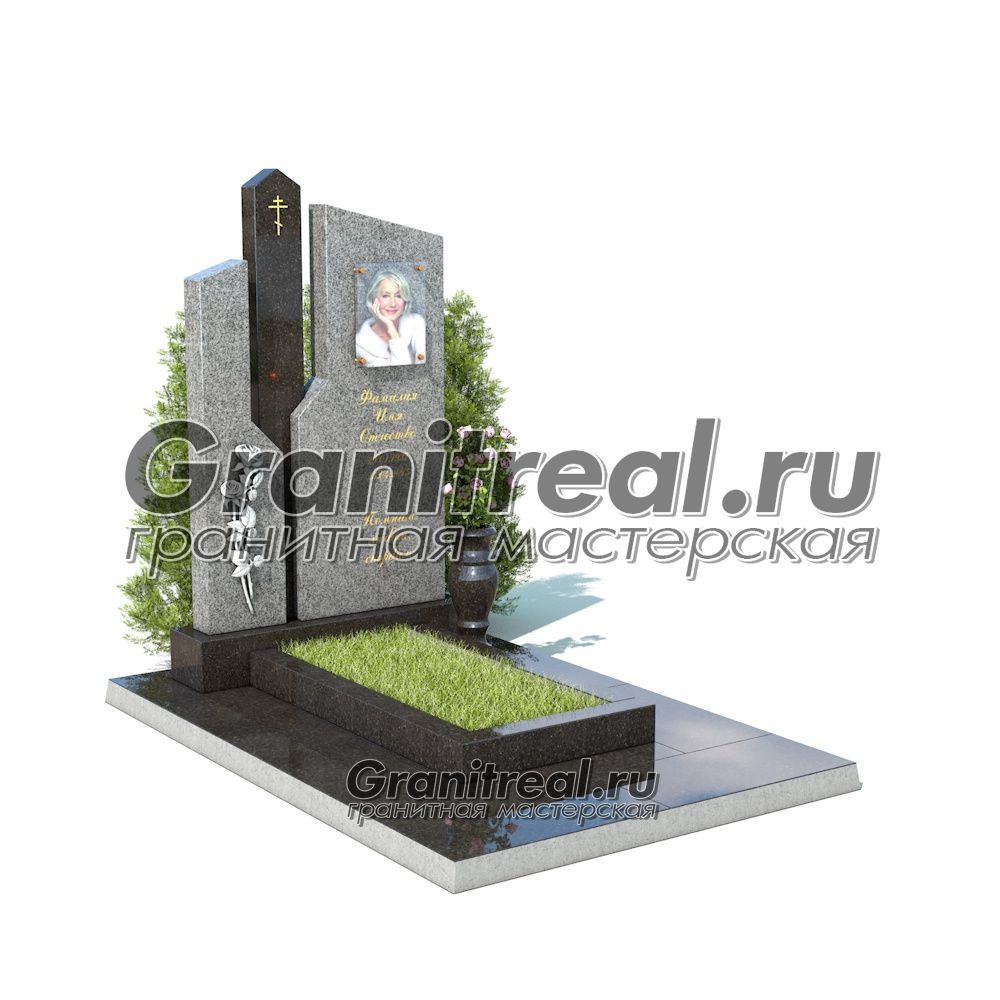Комбинированный памятник Комбинированный памятник
