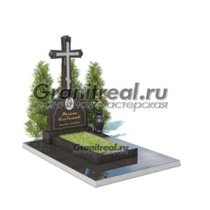 Памятник с крестом