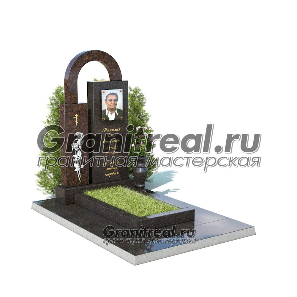 Комбинированный памятник Комбинированный памятник