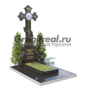 Памятник с крестом
