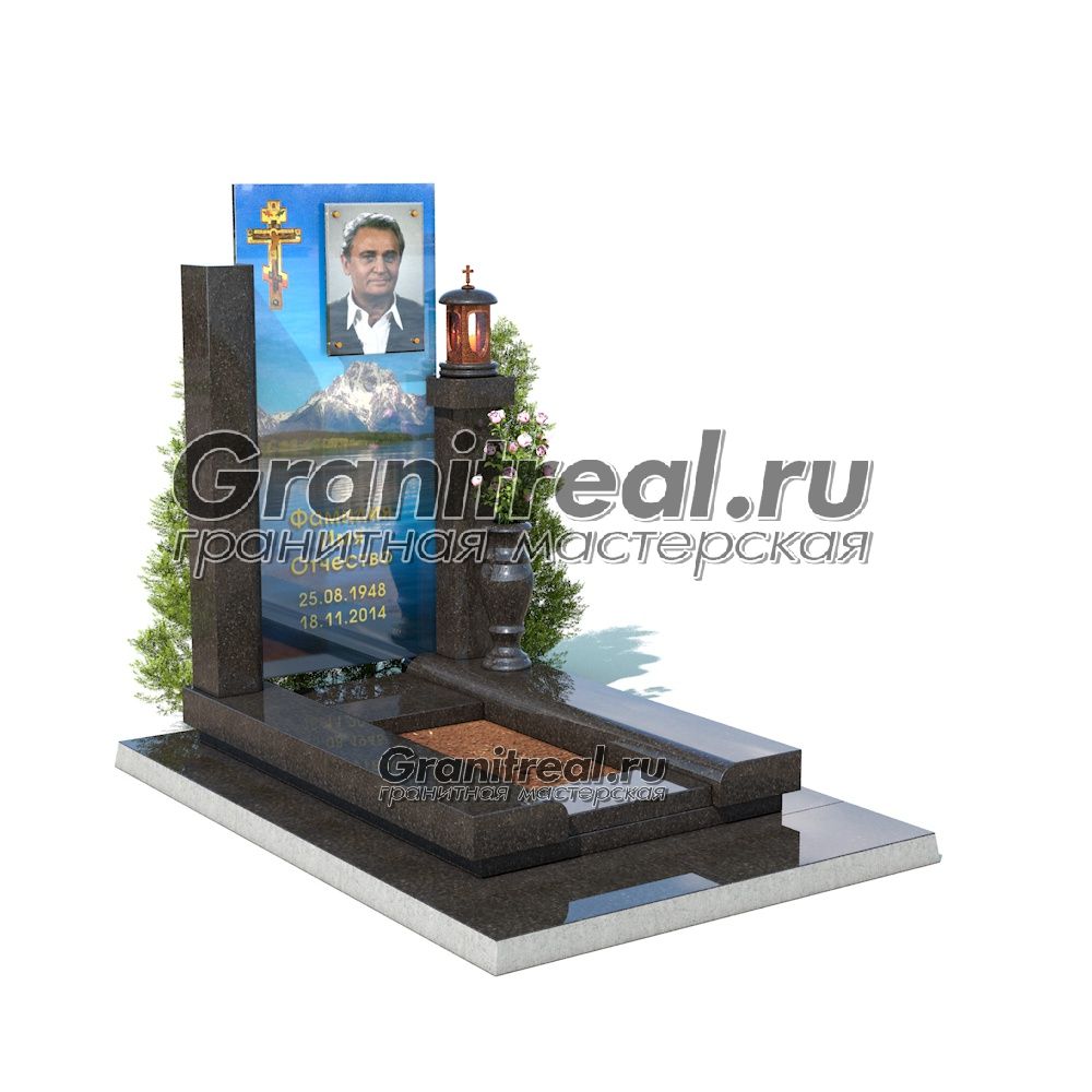 Памятник из стекла Памятник из стекла