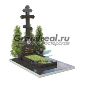 Памятник с крестом