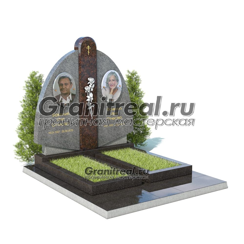 Памятник двойной Памятник двойной