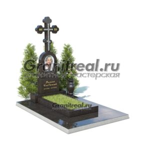 Памятник с крестом