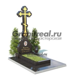 Памятник с крестом