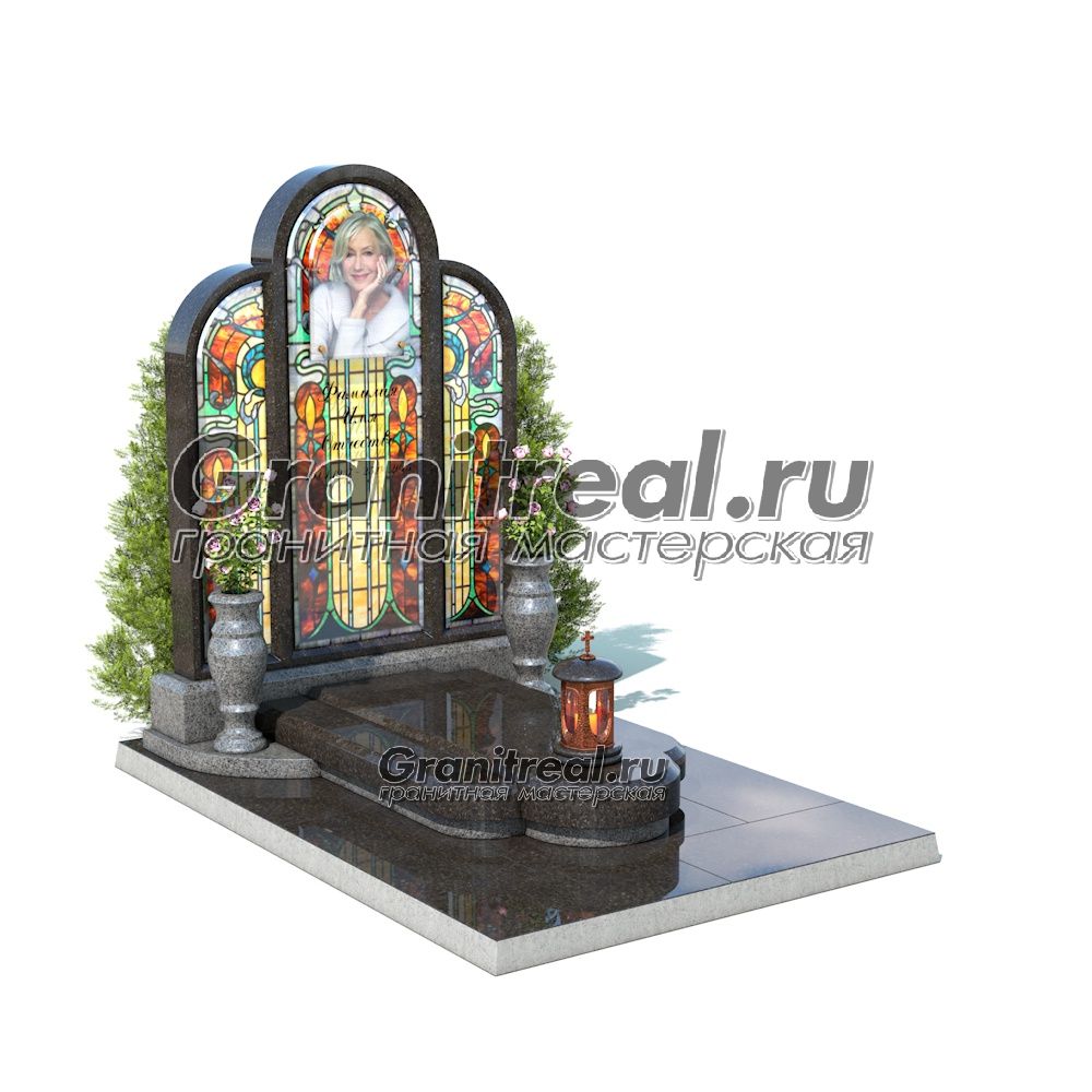 Памятник из стекла Памятник из стекла