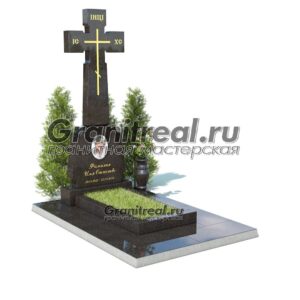Памятник с крестом