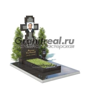 Памятник с крестом
