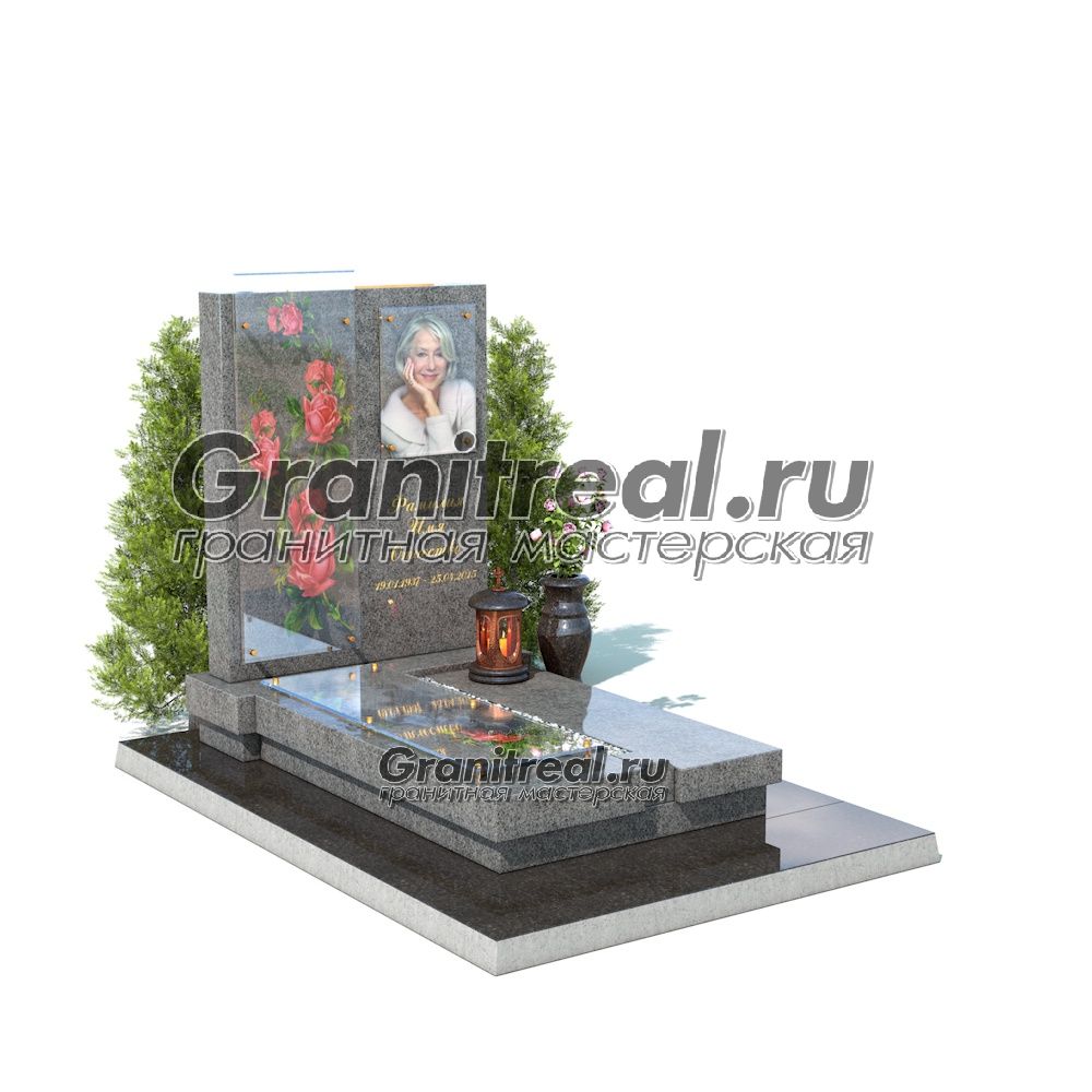 Памятник из стекла Памятник из стекла