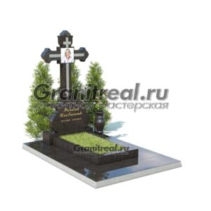 Памятник с крестом