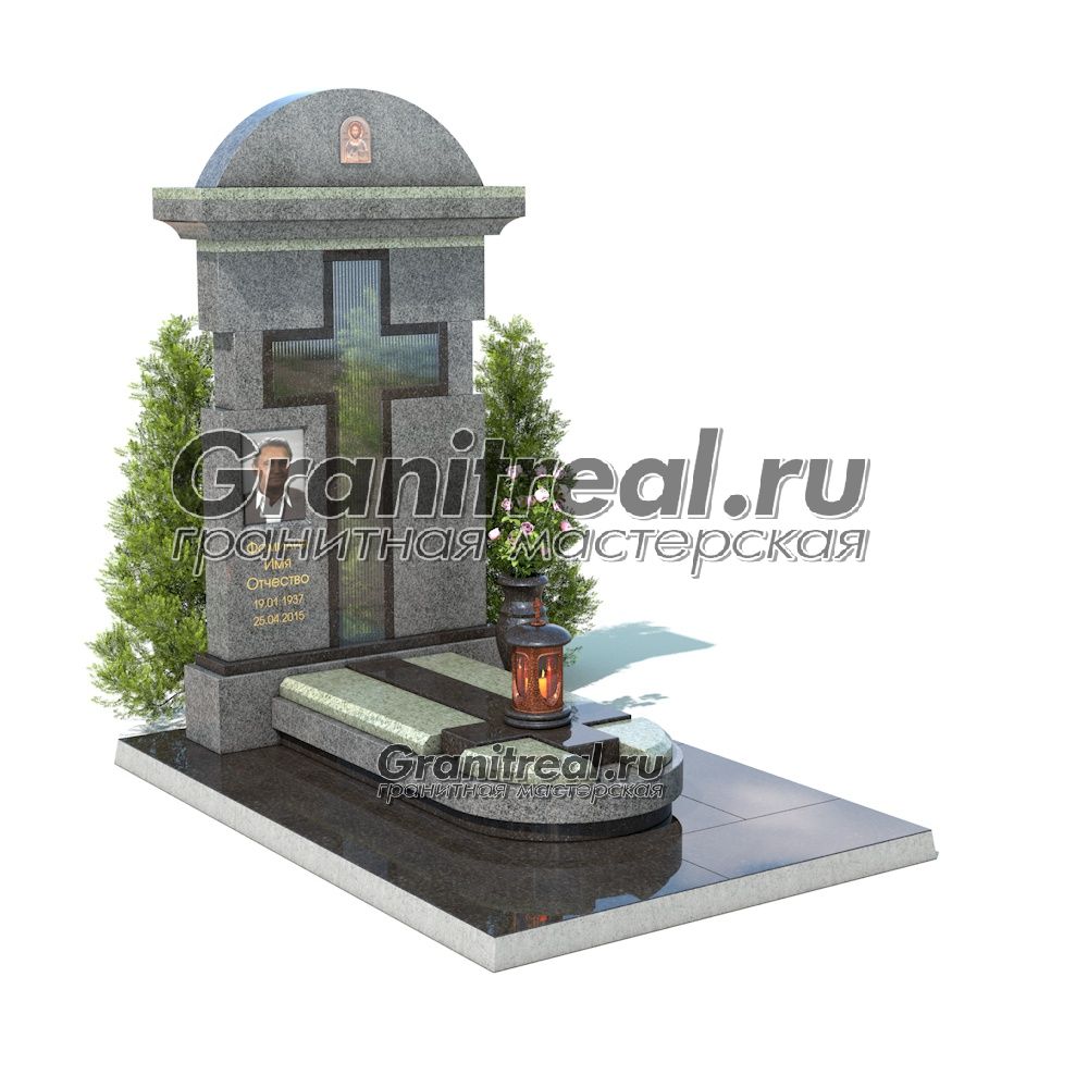 Памятник из стекла Памятник из стекла