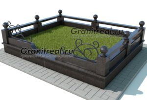 гранитная ограда