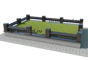 гранитная ограда