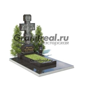 Памятник с крестом