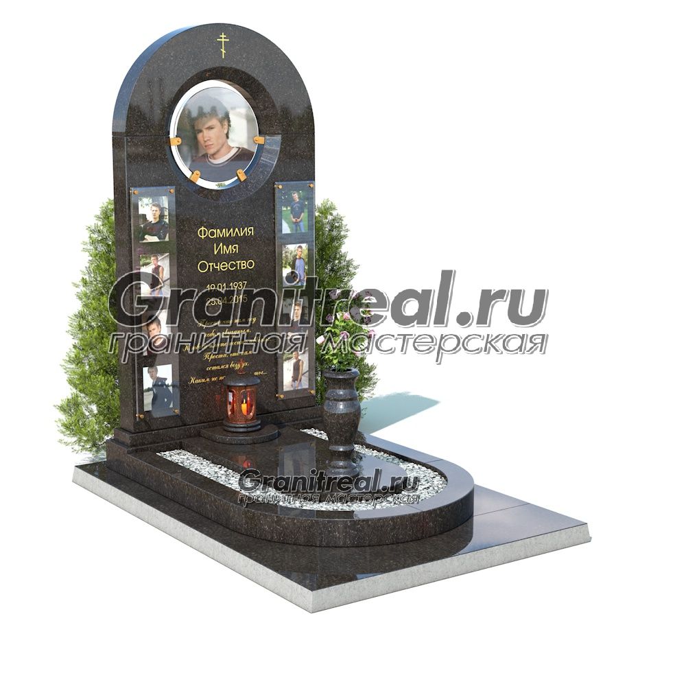 Памятник из стекла Памятник из стекла