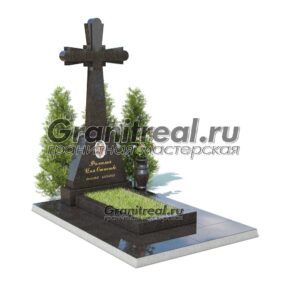 Памятник с крестом