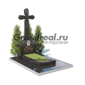 Памятник с крестом