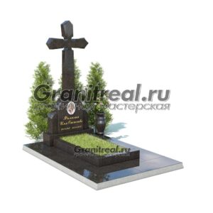 Памятник с крестом