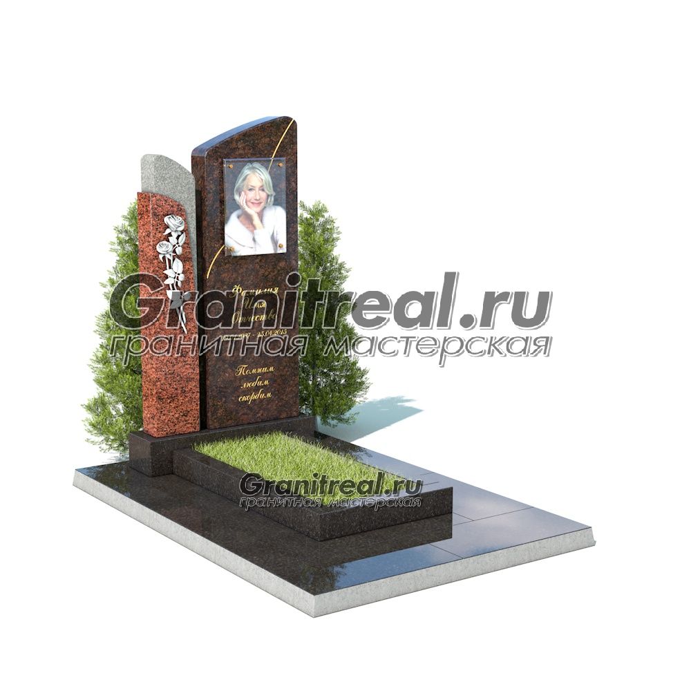 Комбинированный памятник Комбинированный памятник