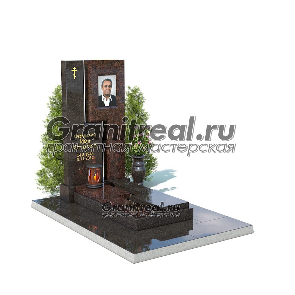 Памятник в европейском стиле Памятник в европейском стиле
