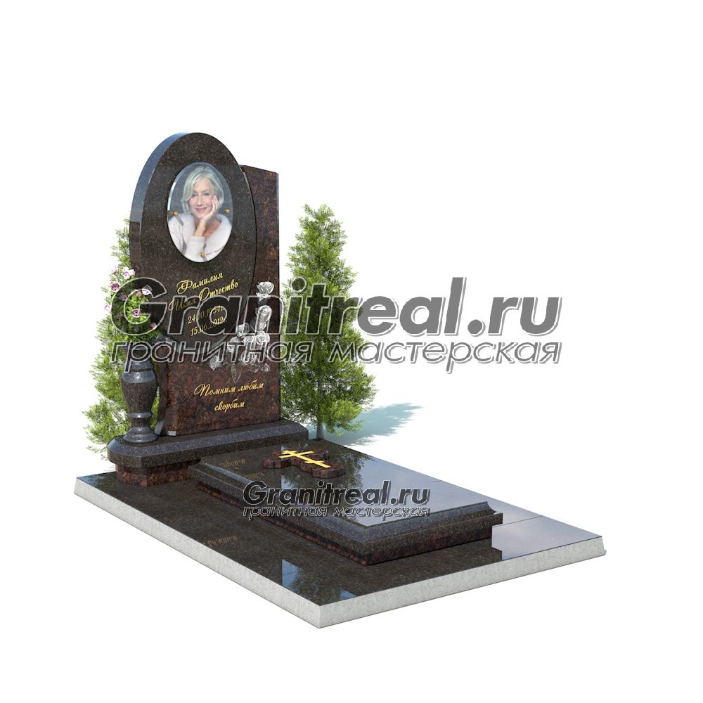 Памятник в европейском стиле Памятник в европейском стиле