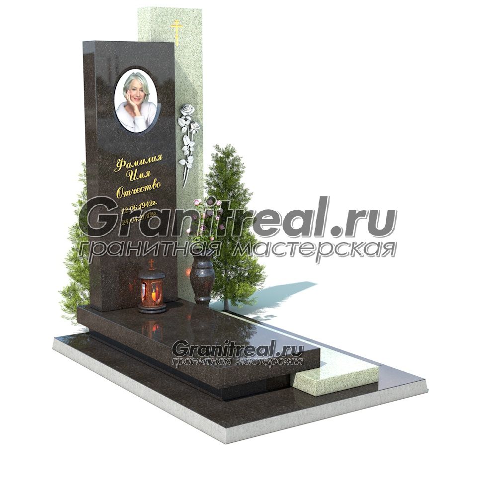Памятник в европейском стиле Памятник в европейском стиле