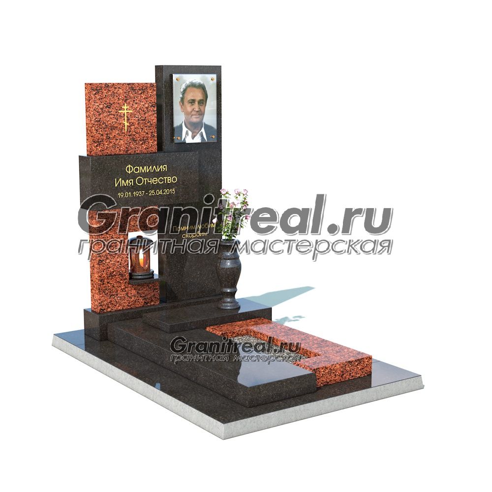 Памятник в европейском стиле Памятник в европейском стиле