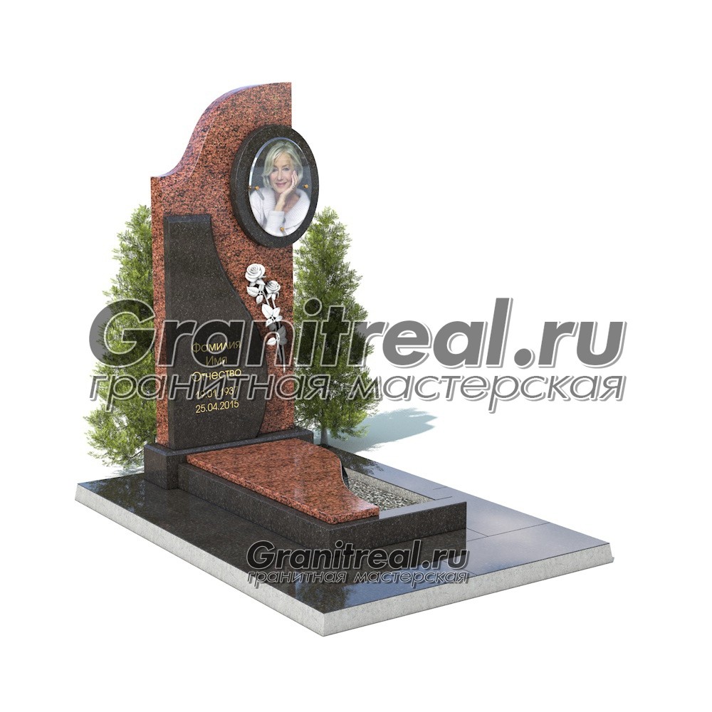 Памятник в европейском стиле Памятник в европейском стиле