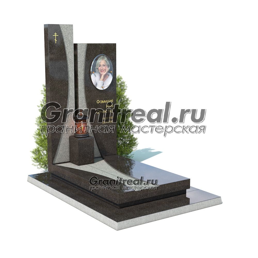 Памятник в европейском стиле Памятник в европейском стиле
